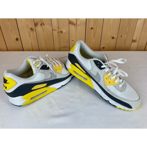 Nike Air Max Shoes-Yellow/White/Gray- Size 12 - Picture 1 of 7